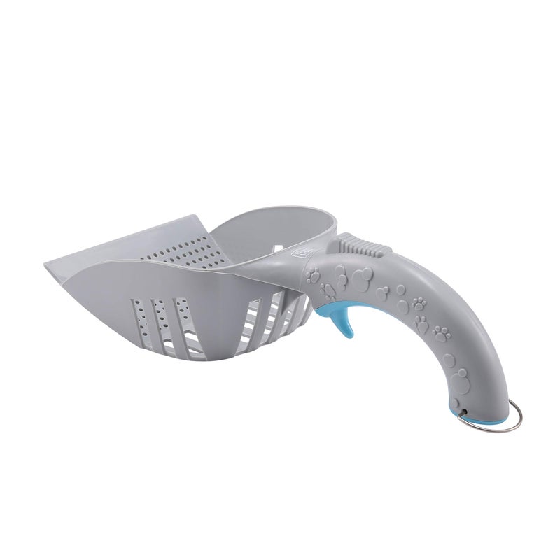 Fresh Step All In One Litter Scoop - Fast and Easy to Use Cat Litter Scooper - Deep Shovel Ergonomic Handle Grip Kitty Litter Scooper to Scoop Away Cat Litter - Image 4